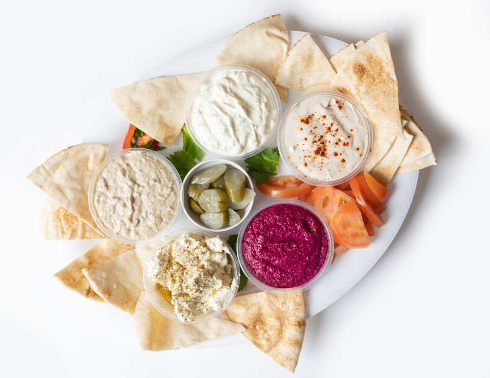 Middle Eastern Catering For Melbourne Events: Dips Platter